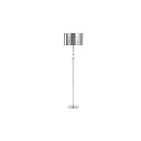 vente-unique pascal morabito - lampadaire nolita en métal et cristal - h.159 cm