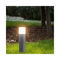 cgc lighting gris foncé lampe exterieur lumiere jardin lanterne spot led eclairage borne decoration luminaire lampadaire chemins reverbere (moyen)