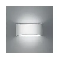 moderne led appliques murale intérieur unique tête de lit lecture lumière contemporain simplicité style blanc mur applique plâtre lampe murale pour pour salon couloir chambre (cool blanc -2w)