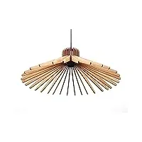 crisphy lampe suspendue en bois/lampe vintage/lampe de plafond/lustre scandinave/lampe de plafond en bois/lampe de plafond rustica