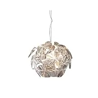 barash lampe à suspension de style nordique, lustre de plafond en acrylique simple de personnalité, décoration de lampe suspendue de chambre à coucher créative, pour plafonnier de barre d