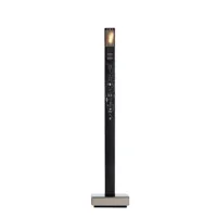 ingo maurer - my new flame led - lampe de table - noir/avec câble de chargement/luminous colour 2700 kelvin