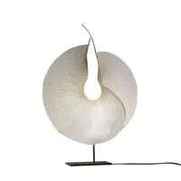 ingo maurer - yoruba rose led - lampe de table - blanc/2700k/1000lm/cri>90/structure noire/lxpxh 50x15x60cm