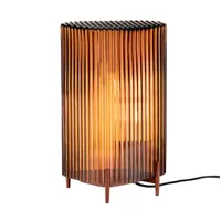 iittala - lampe de table putki - cuivre, terracotta/revêtu par poudre/lxh 20,5x34cm/avec interrupteur