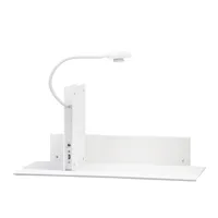 ingo maurer - lampe pour étagère  led oskar on the shelf - blanc/lampe à gauche/lxlxh 50x20x24cm/2700k/700lm/cri>90