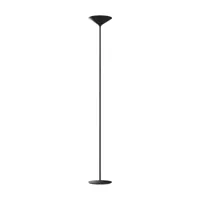 rotaliana - lampadaire led dry f1 - noir/mat/h 180cm / ø 26,5cm/2700k/4500lm/cri90/variateur push