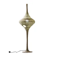 gervasoni - lampadaire spin m - naturel/h 190cm / ø 63cm