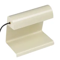 vitra - lampe de table lampe de bureau - prouvé blanc colombe écru/revêtu par poudre/lxhxp 24x22,5x14,5cm/incl. ampoule