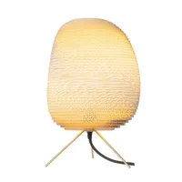 graypants - lampe de table ebey - blond/hxø 40x25cn/avec interrupteur/ douille 1xe27 led max 15w