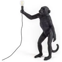 the monkey lamp black standing