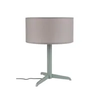 shelby - lampe à poser design - gris