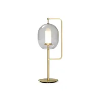 lampe de table lantern light - laiton
