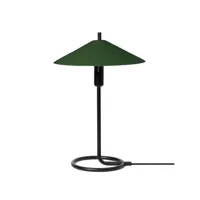 lampe de table filo - noir/ olive foncé