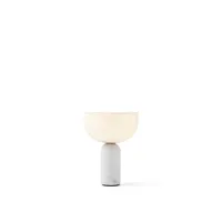lampe kizu portable - marbre blanc