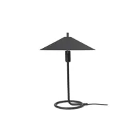 lampe de table filo carrée - noir/ noir