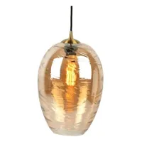 suspension glamour cône ambre