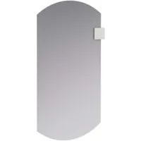 miroir de salle de bains lumineux led avec 1 spot h. 90 x l. 50 cm, havana