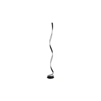 lampadaire 150 cm flame coloris noir/ blanc