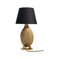 lampe canard doré