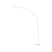 paris prix - lampadaire arc led design ekalaka 185cm blanc