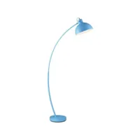 paris prix - lampadaire arc design philipsburg 159cm bleu