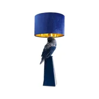 lampe perroquet bleu