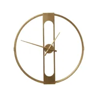 horloge murale clip dorée diamètre - 107cm