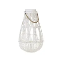 lanterne blanche 56 cm tonga 142711