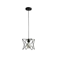 lampe de plafond - lampe suspendue design industriel - bon noir