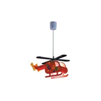 rabalux - plafonnier pour enfant - hélicoptère en plastique - l: 36cm h:95cm cable compris 5998250363073