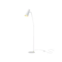 lampadaire lampe lumière luminaire abat-jour réglable e27 hauteur 160 cm blanc helloshop26 03_0007300