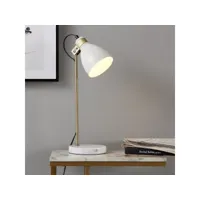 lampe de chevet versanora à led chic éclairage moderne blanc vn-l00057-eu