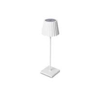 forlight night - lampe de chevet de table led d'extérieur blanc 280lm 3000k ip54