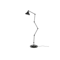 xavi - lampadaire en métal h158cm - couleur - noir