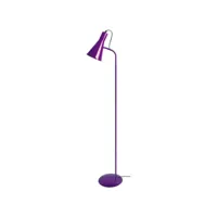 funnel - lampadaire liseuse articulé métal violet 95103