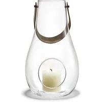 holmegaard - design with light lanterne h 45 cm, claire