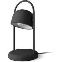 eva solo - lampe de quai, ø 16 x h 40 cm, noir