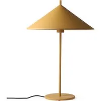 hkliving - lampe de table triangle l, ocre mat