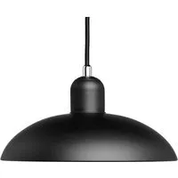 fritz hansen - kaiser idell 6631-p lampe à suspendre, noir mat / chrome