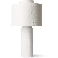 hkliving - gesso lampe de table h 51 x ø 28,5 cm, blanc mat