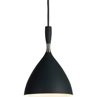 northern - la lampe dokka lampe suspendue, noir mat