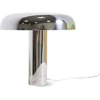 hkliving - mushroom lampe de table, chrome