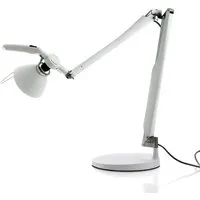 luceplan - fortebraccio lampe de bureau d33n.100, blanc