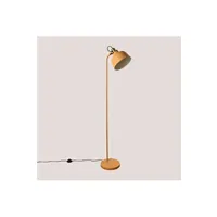 pied de lampe sklum lampadaire louise mandarine 163 cm