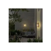 autres luminaires new garden applique murale sans câble sisine 25 newgarden avec ampoule aimantée batterie rechargeable
