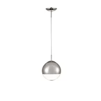 suspension diyas inspired deco - miranda - petite suspension de plafond globe à 1 lumière en miroir