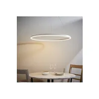 suspension endon directory lighting suspension simple peinture blanc mat, silicone blanc