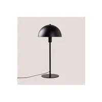 lampe à poser sklum lampe arleth noir 44 cm