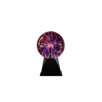 boules de noël generique lumière boule de plasma noir 4 pouces nouveauté sphère de cristal magique lampe led tactile veilleuse usb cadeau pour enfants
