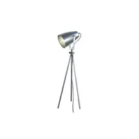 lampe de chevet tosel 62586 lampe de chevet trépied métal aluminium l 40 p 40 h 45 cm ampoule e27